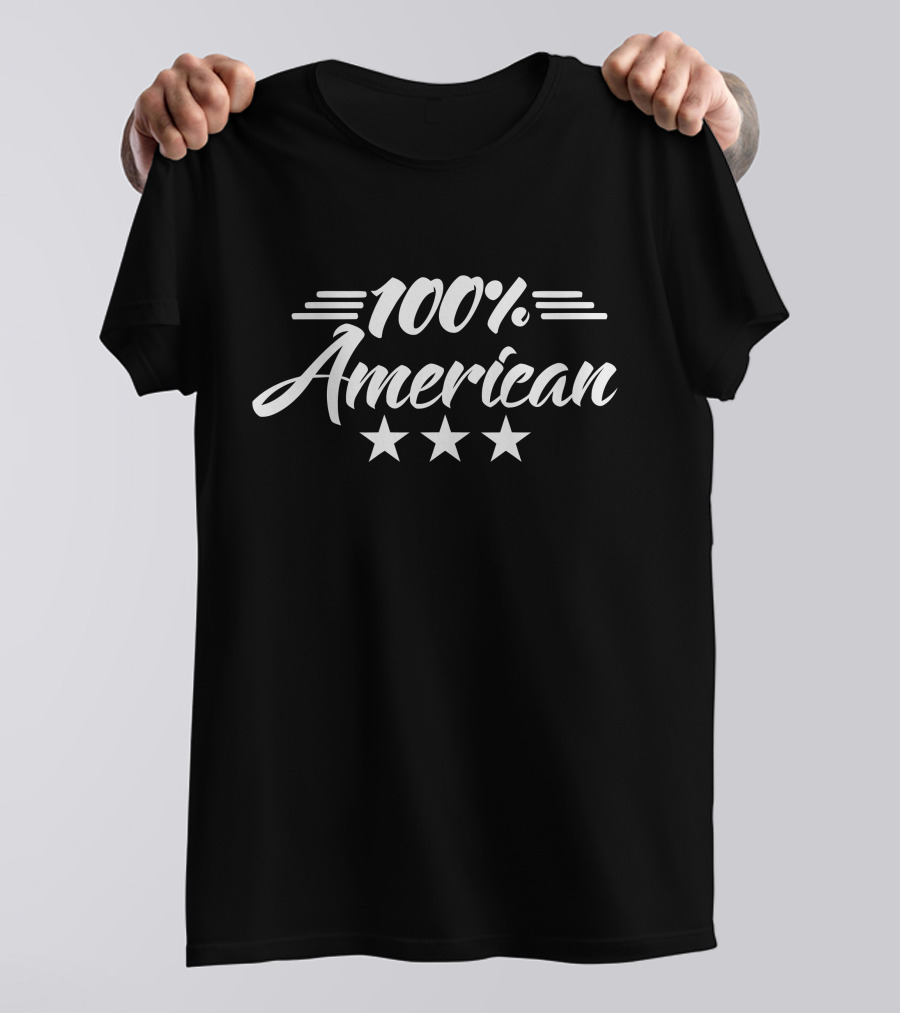 Hodgetwins 100 Percent American Stars T-Shirt