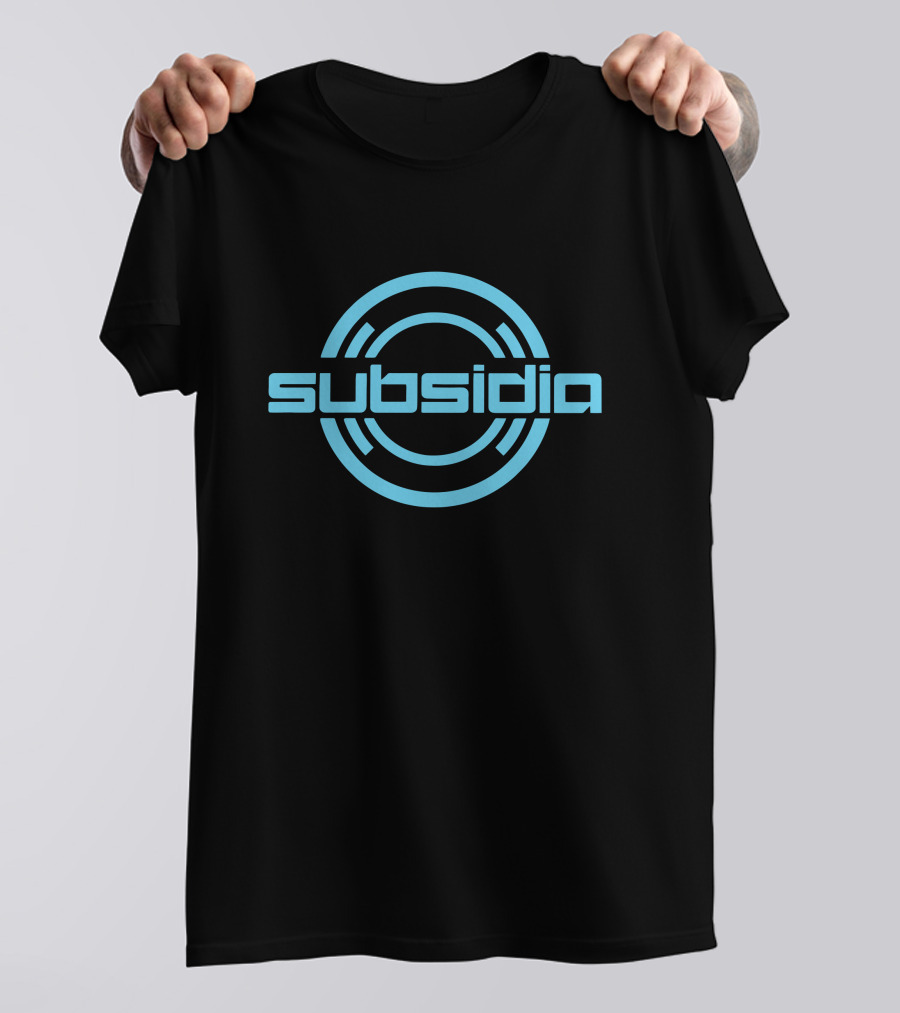 Subsidia Excision Logo Circular Blue T-Shirt