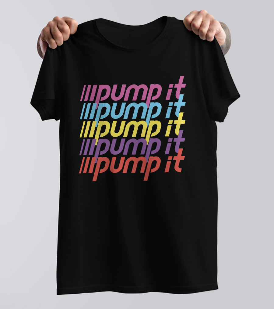 Pump It Multi Color Eskimo Callboy Merch T-Shirt