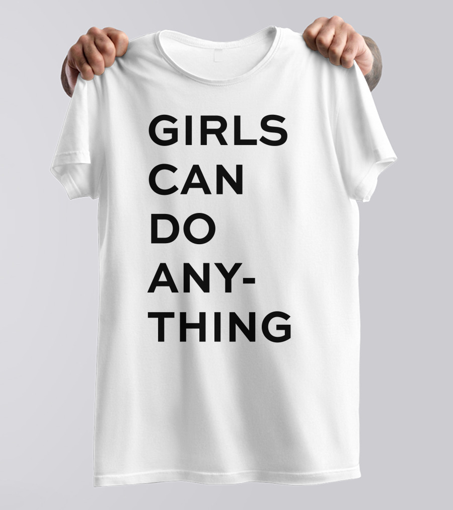 Girl Can Do Anything Girls Rock SB Amplify Women's History Month ZADIG&VOLTAIRE T-Shirt
