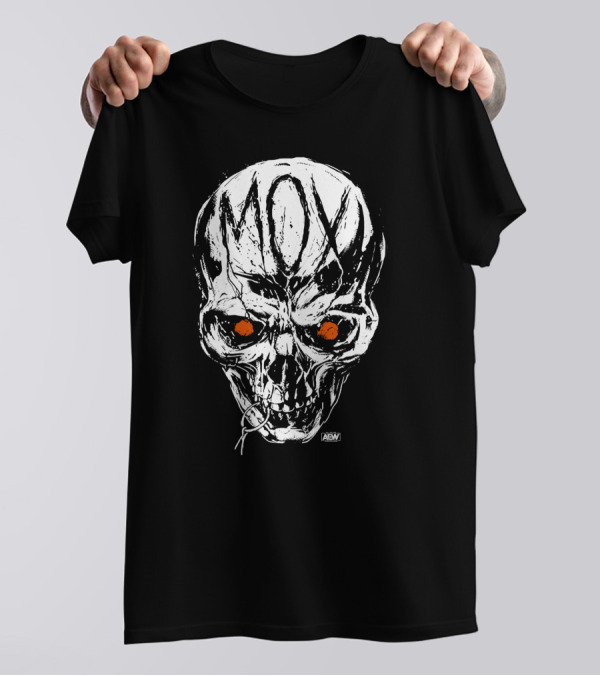 AEW All Elite Wrestling Jon Moxley MOX Skull AEW Dynamite Infiltrate T-Shirt