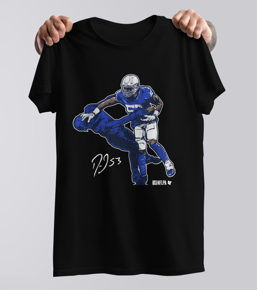 Darius Leonard NFLPA Stiff Arm 53 Sports T-Shirt