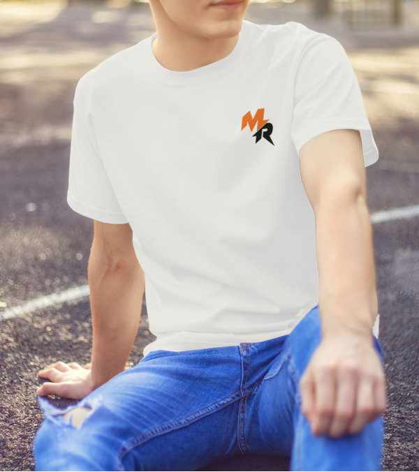Max Rice MR Orange And Black T-Shirt