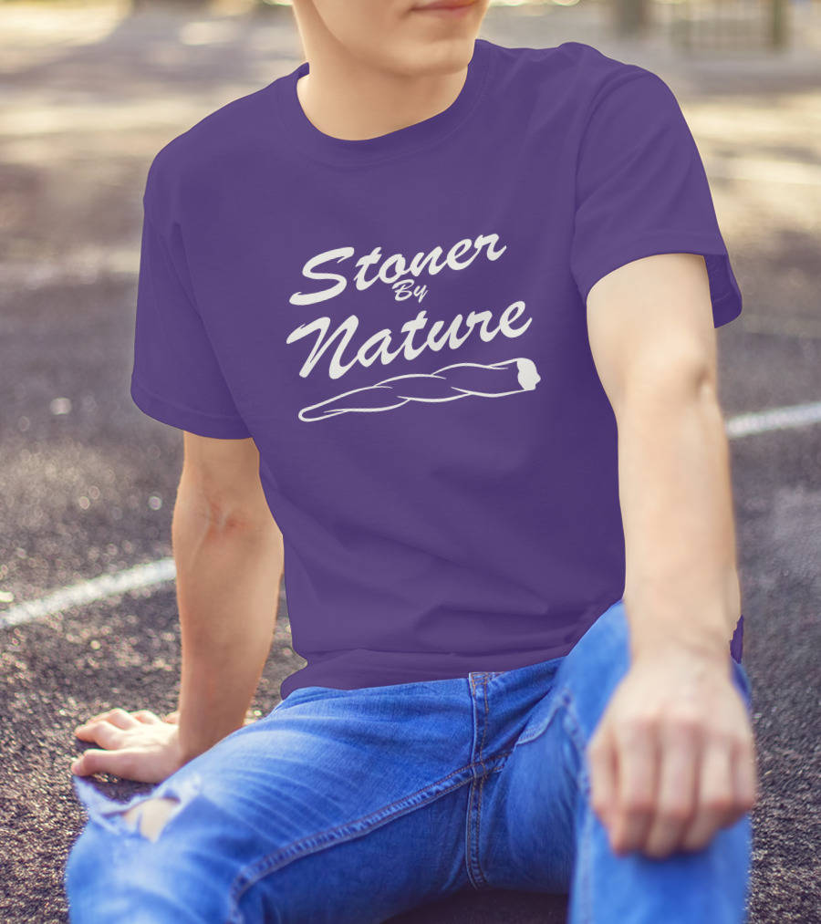 Ymh Merch Stoner By Nature Rolling Joint T-Shirt