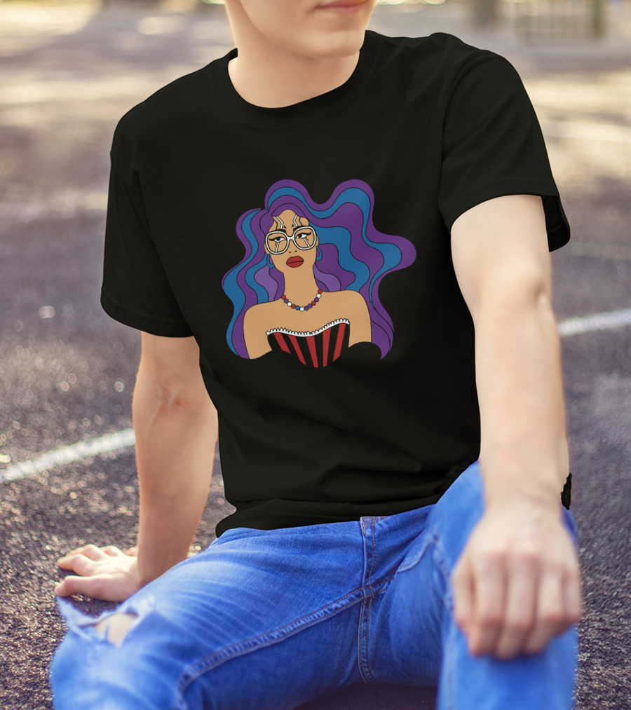 Eva Longoria Merch Milagros Colorful Glam T-Shirt