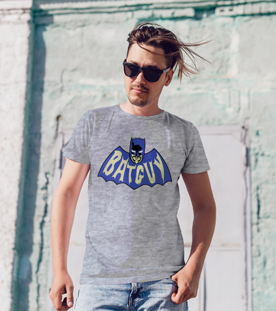 Guy Fieri Merchandise The Batguy Comic Style Character T-Shirt