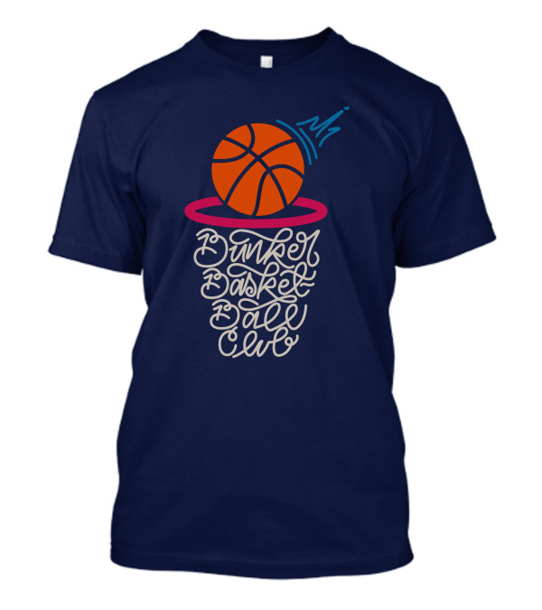 Bunker Branding Basketball Club Ball Net Script T-Shirt