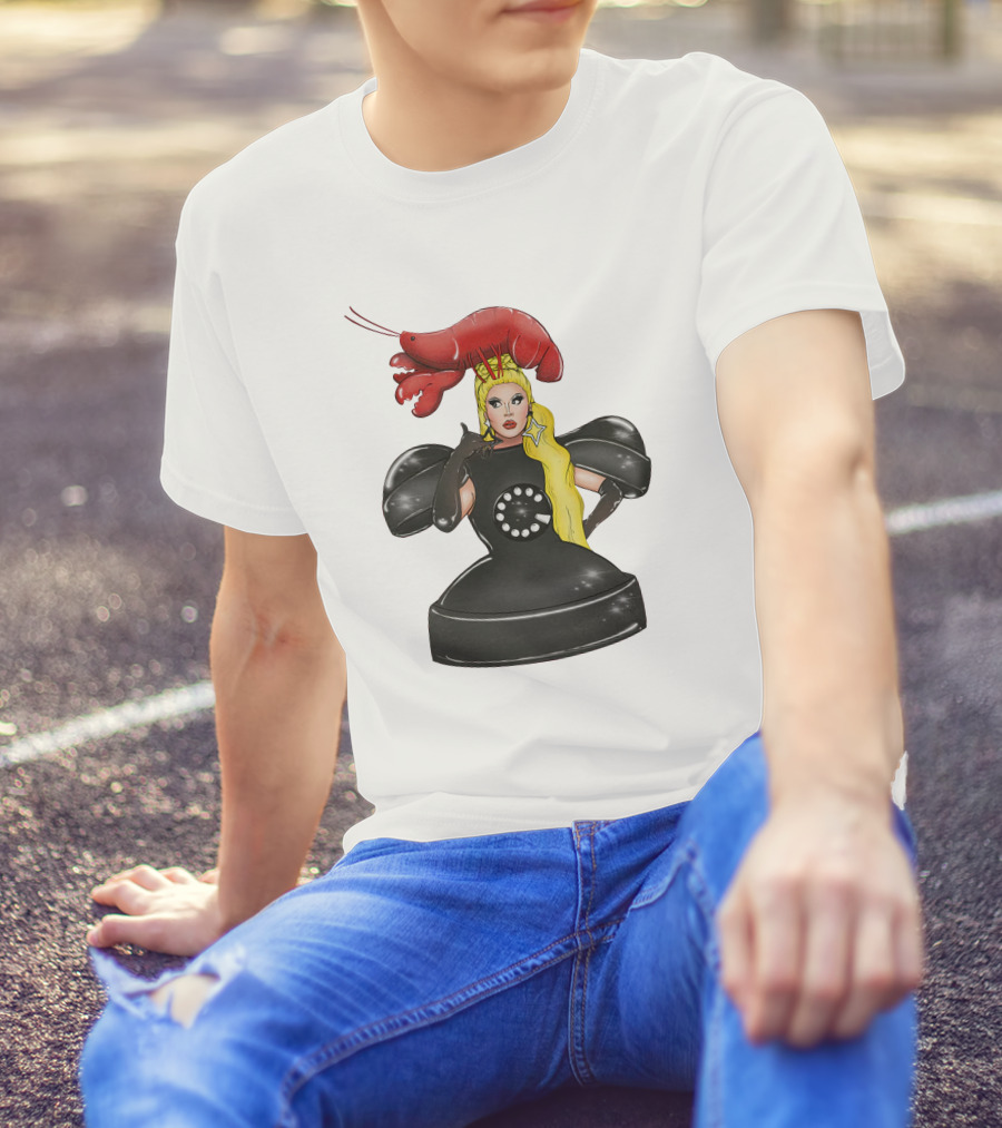 Cheryl Hole Merchandise Cheryl Hole Lobster Dress Iconic Look T-Shirt