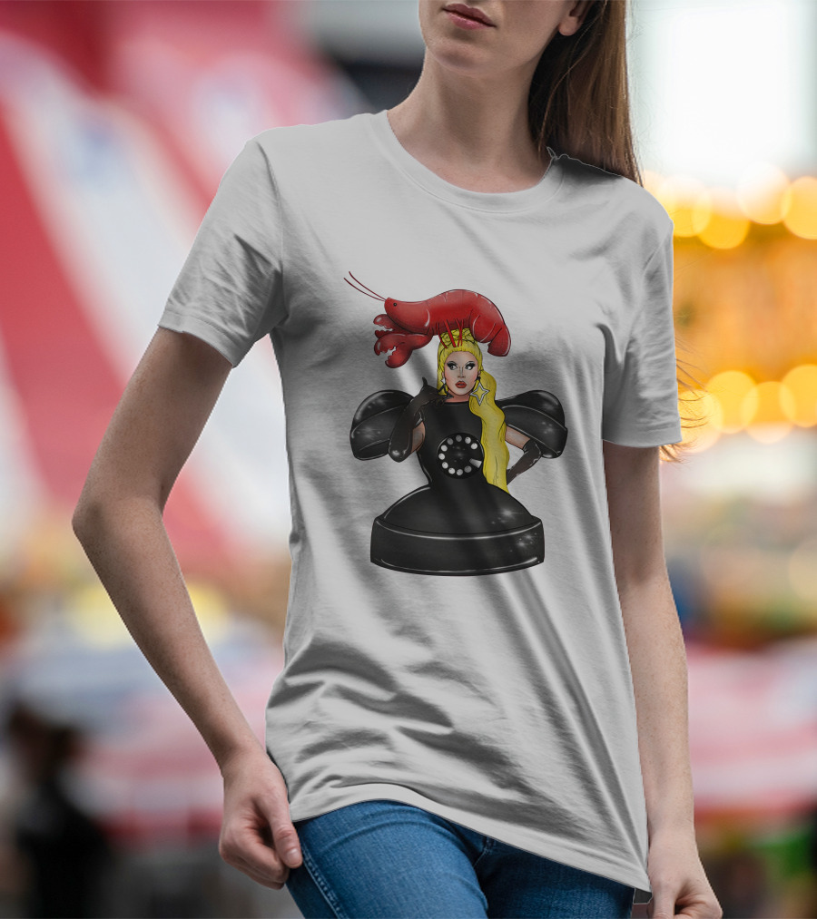 Cheryl Hole Merchandise Cheryl Hole Lobster Dress Iconic Look T-Shirt