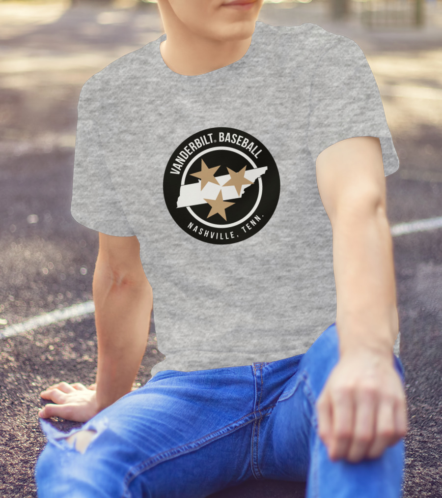 Vanderbilt Baseball Nashville Tenn Vucommodores Merch T-Shirt