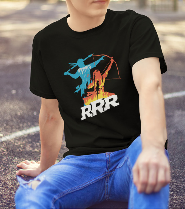 The Souled Store RRR Divine Powers Iconic Archer Warrior T-Shirt