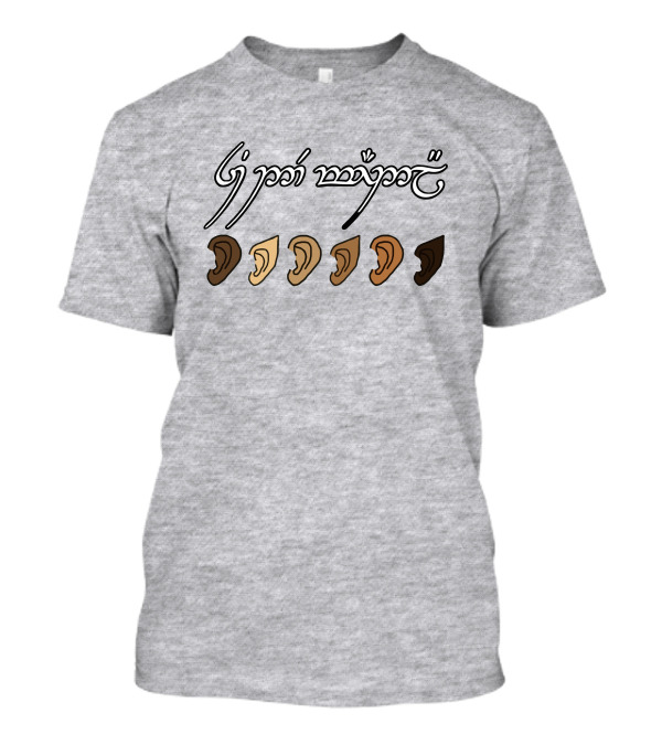 Don Marshall's Merch You All Are Welcome Here Multicolored Ears Inclusion T-Shirt