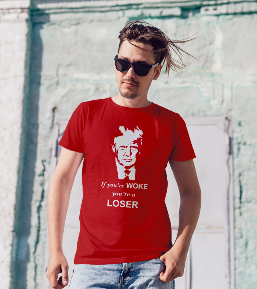 Sebastian Gorka Drg Merch If You're Woke You're A Loser Red T-Shirt