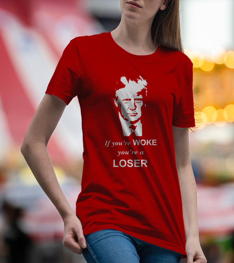 Sebastian Gorka Drg Merch If You're Woke You're A Loser Red T-Shirt