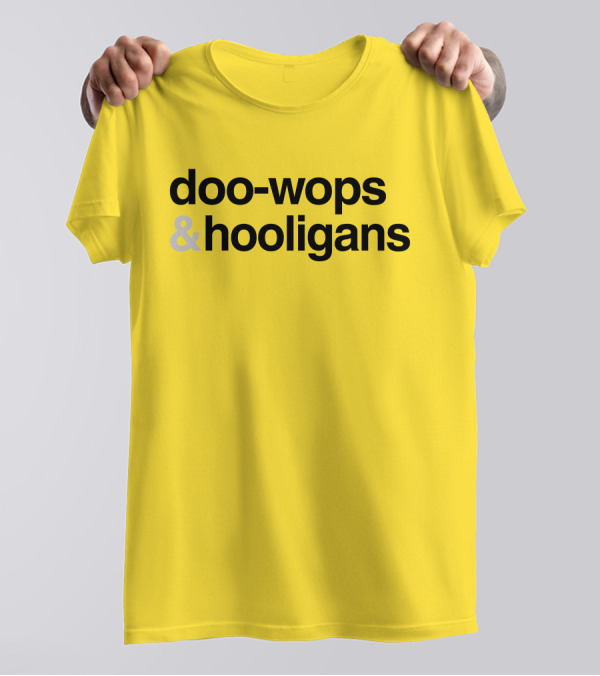 Bruno Mars Doo-Wops And Hooligans Merchandise T-Shirt