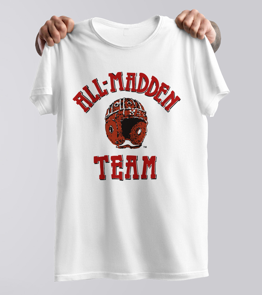 All-Madden Team Football Helmet Classic T-Shirt