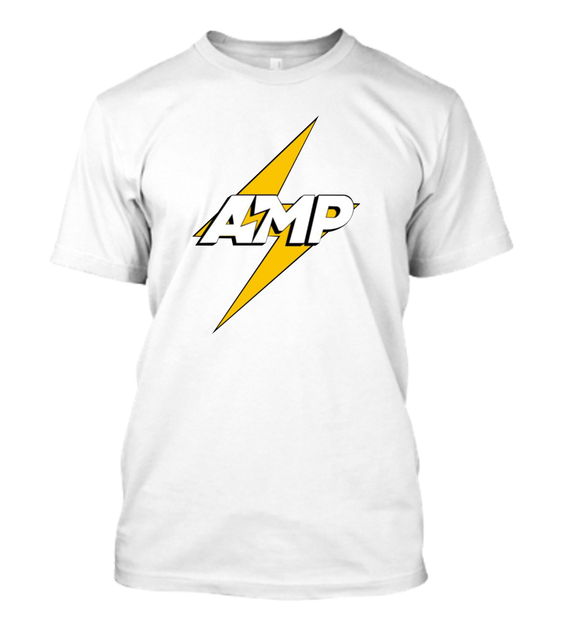 AMP Retro Lightning Bolt T-Shirt
