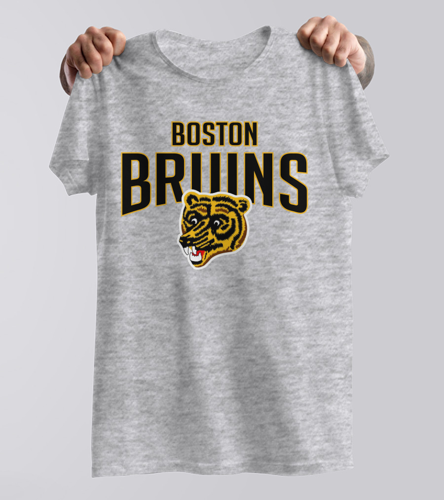 Boston Bruins Classic Vintage Logo Longsleeve T-Shirt