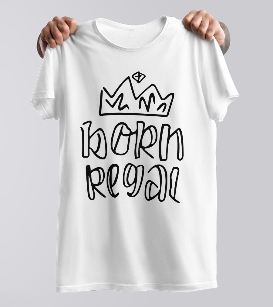 Born Regal Crown T-Shirt