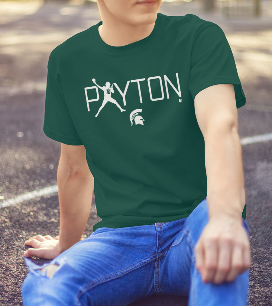 Michigan State Payton Thorne 10 Spartan T-Shirt