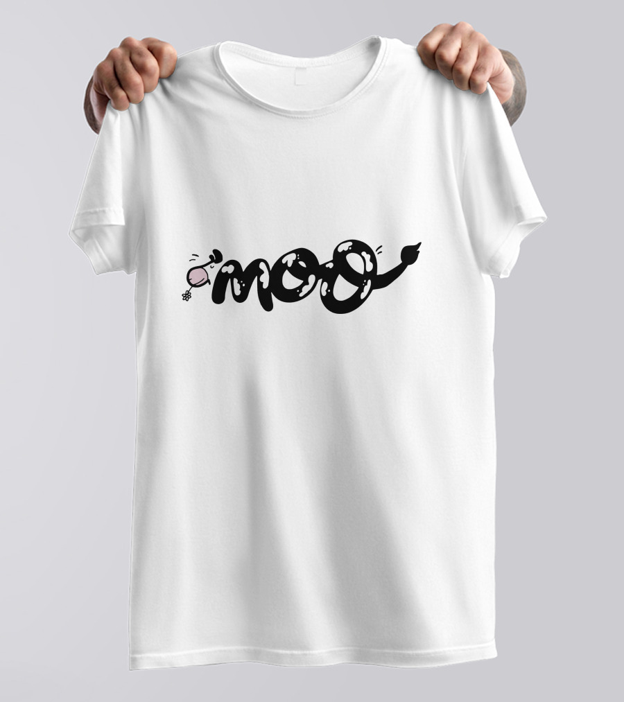 Looking For Lewys Merch Moo Cow Tail T-Shirt