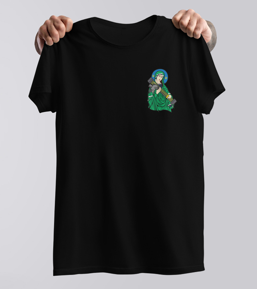 WillRuckforBeer Saint Javelin Rocket T-Shirt