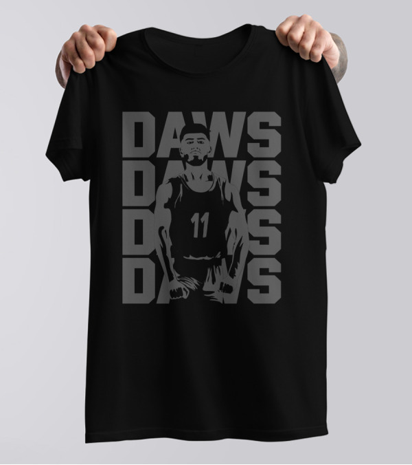 DAWS DAWS DAWS 11 Blackout MiniJerzeys Fardaws Aimaq T-Shirt