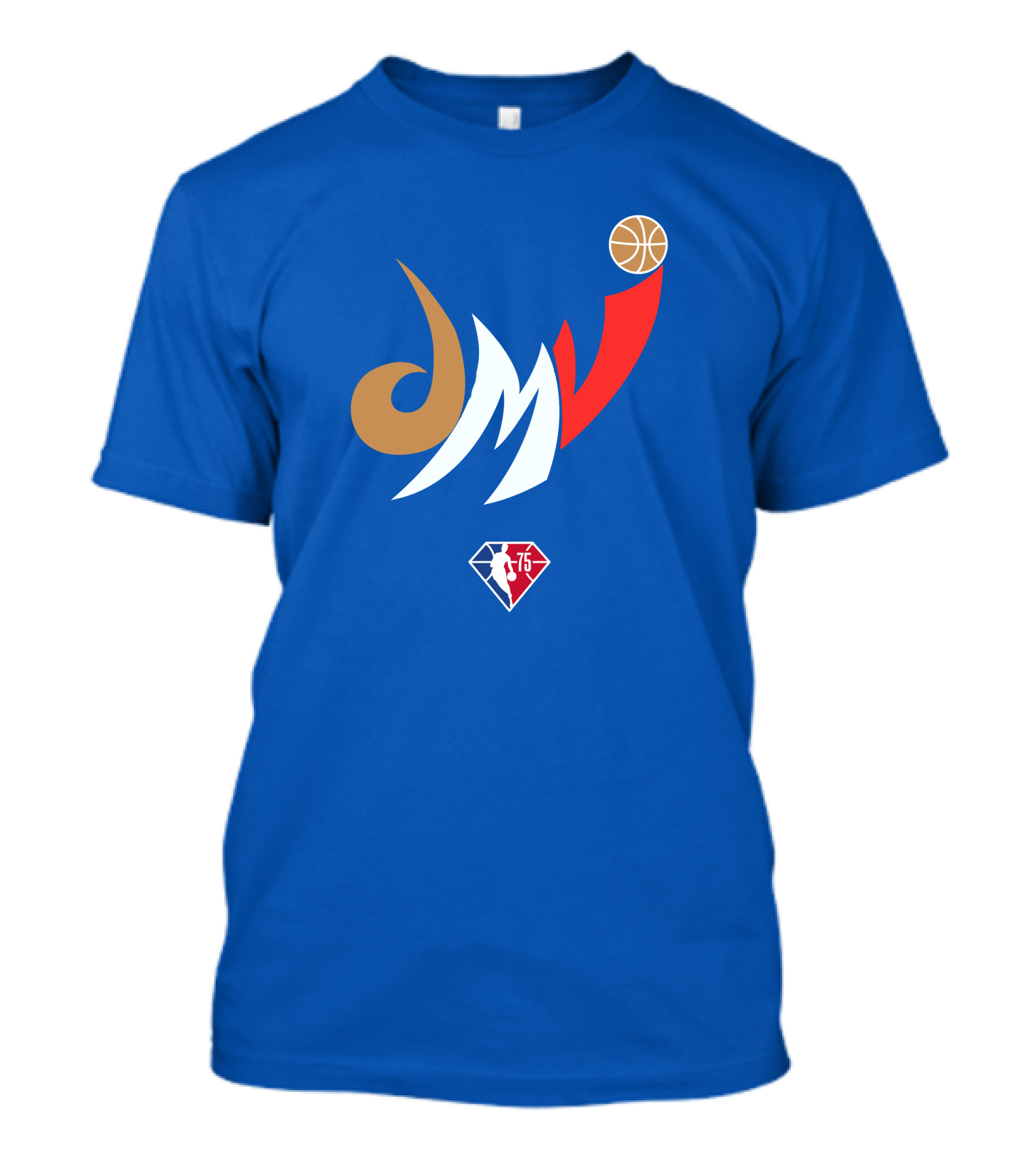 Wizards NBA 75th Anniversary DMV Hoop District Basketball T-Shirt