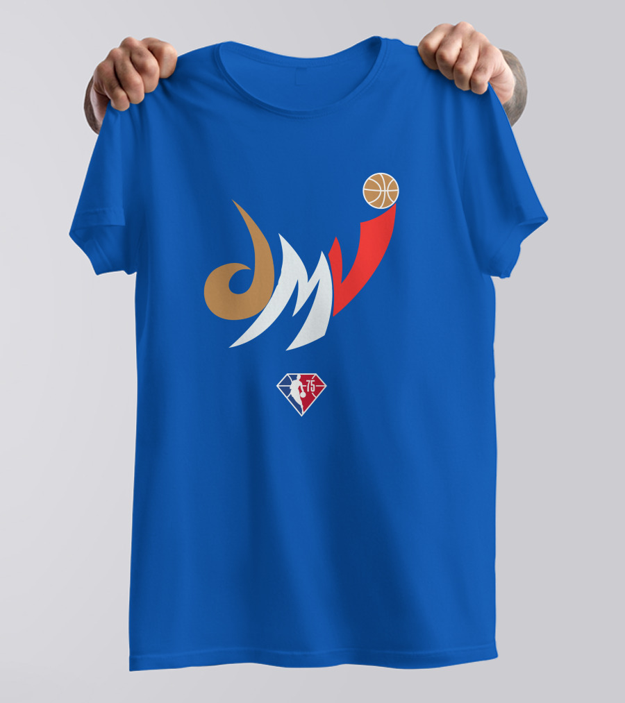 Wizards NBA 75th Anniversary DMV Hoop District Basketball T-Shirt
