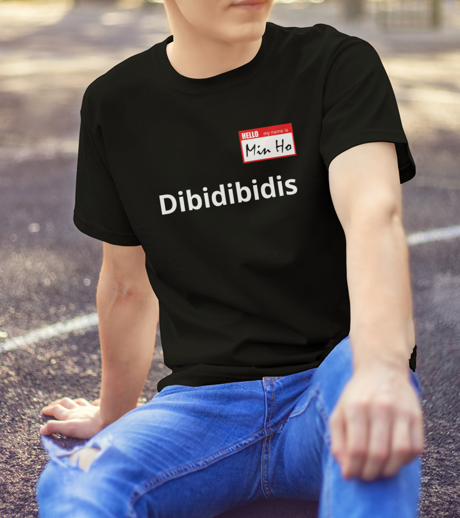 Dibidibidis Hello My Name Is Minho Shinee T-Shirt