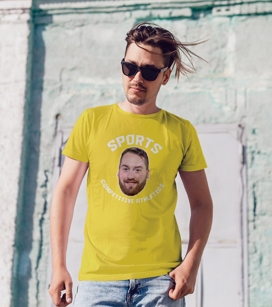 Connor Ingram Sports Competitive Athletics Beard T-Shirt