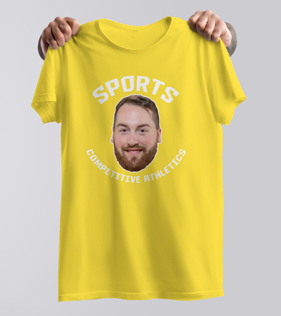Connor Ingram Sports Competitive Athletics Beard T-Shirt