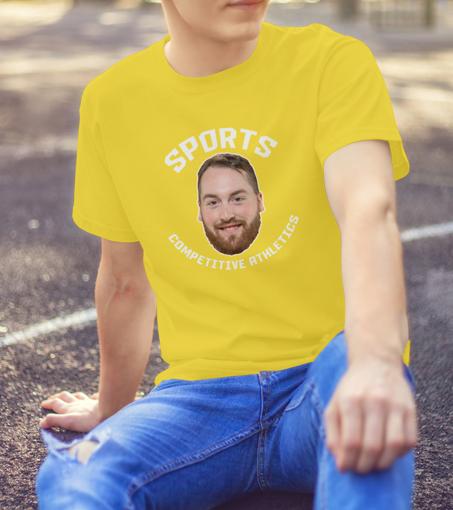 Connor Ingram Sports Competitive Athletics Beard T-Shirt
