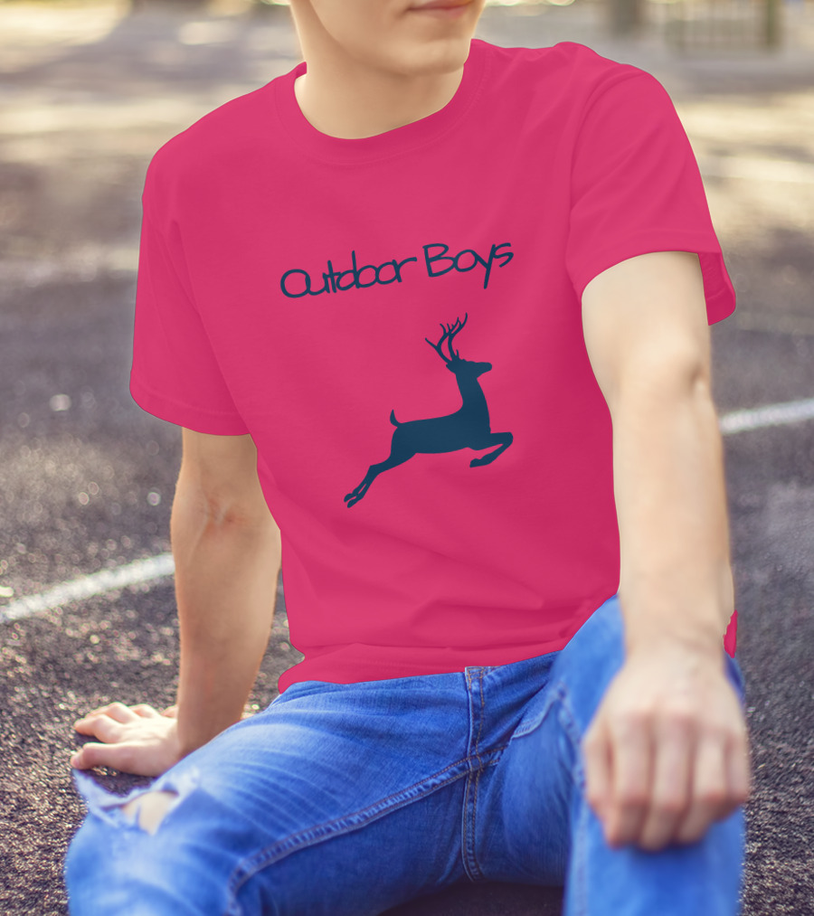 Outdoor Boys Deer Adventure T-Shirt