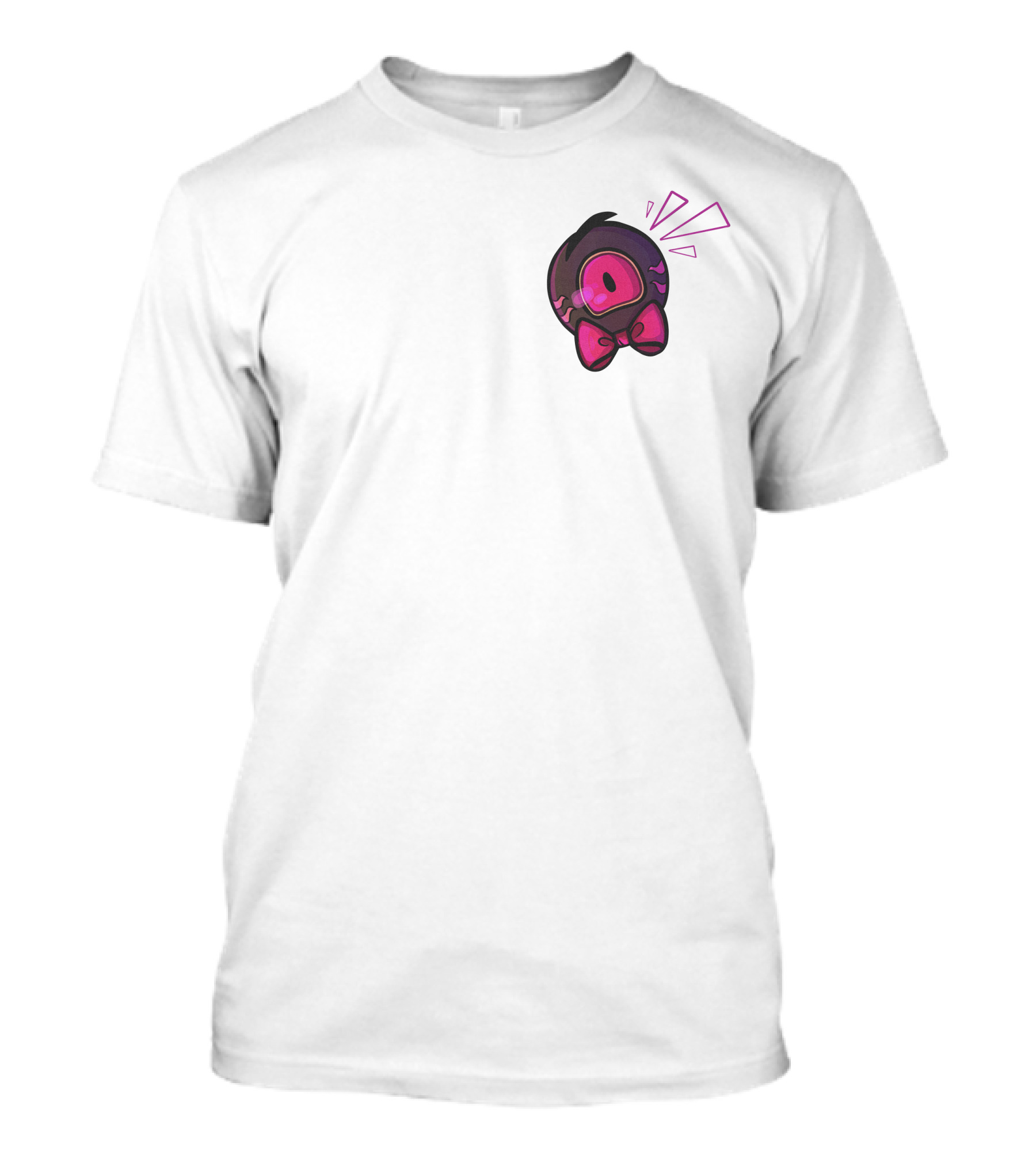 Kaden Shop Merch Fancy Eye Pink Bow Character T-Shirt