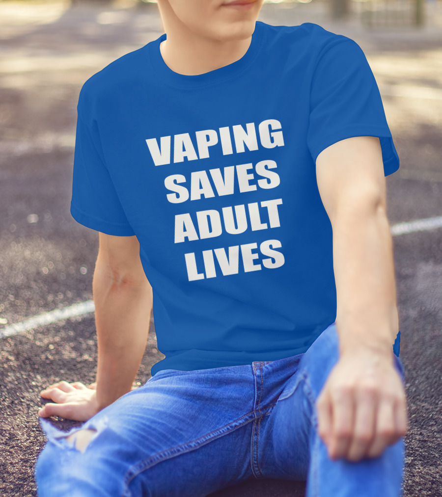 Vaping Saves Adult Lives Amanda Wheeler Advocacy Support White T-Shirt