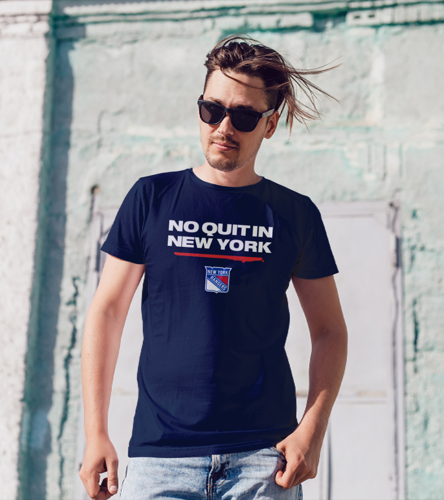 No Quit In New York Rangers T-Shirt