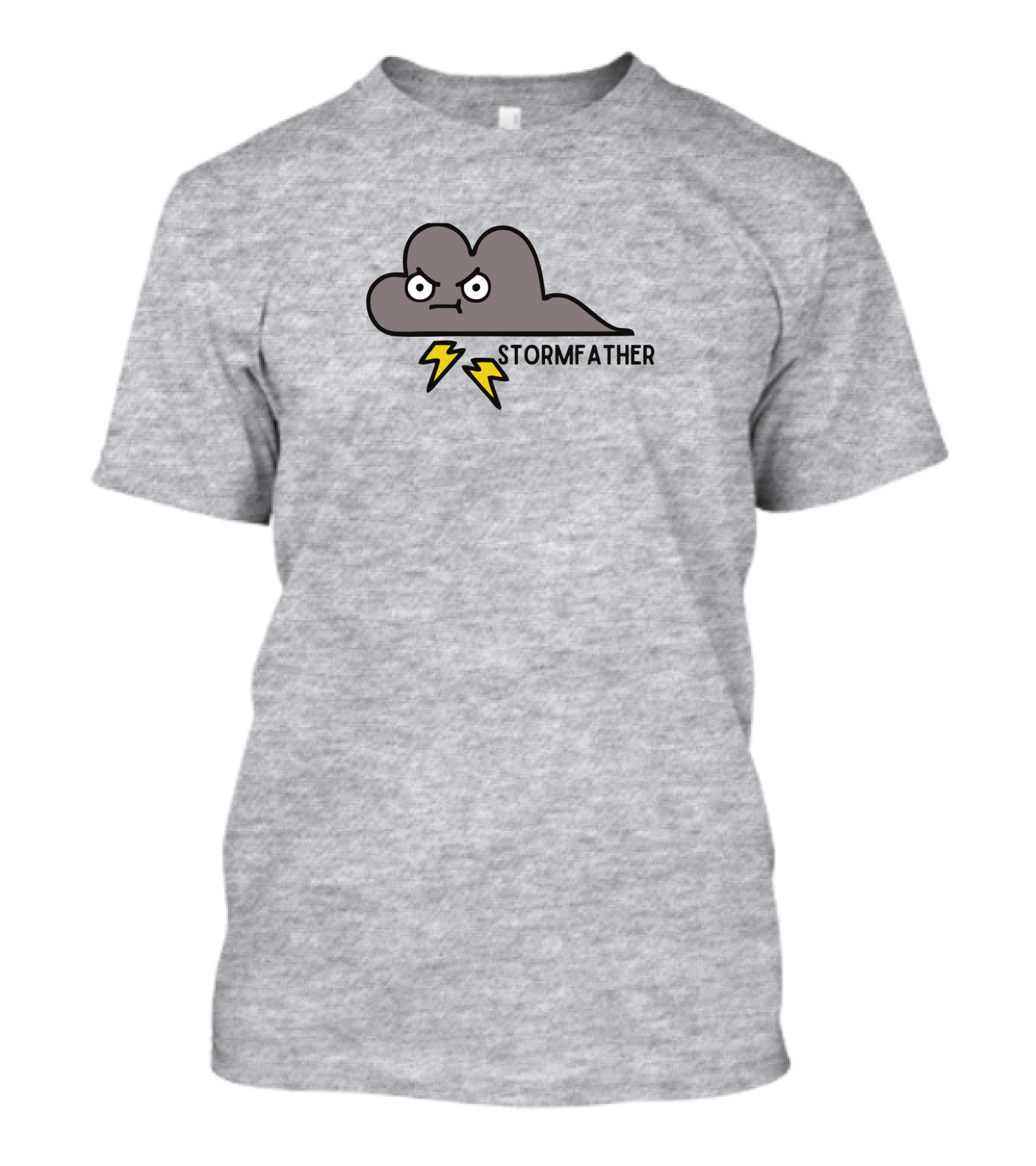 Stormfather Angry Cloud With Lightning Stormlight Archive T-Shirt
