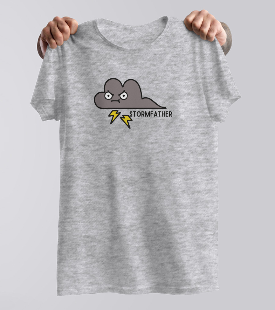 Stormfather Angry Cloud With Lightning Stormlight Archive T-Shirt
