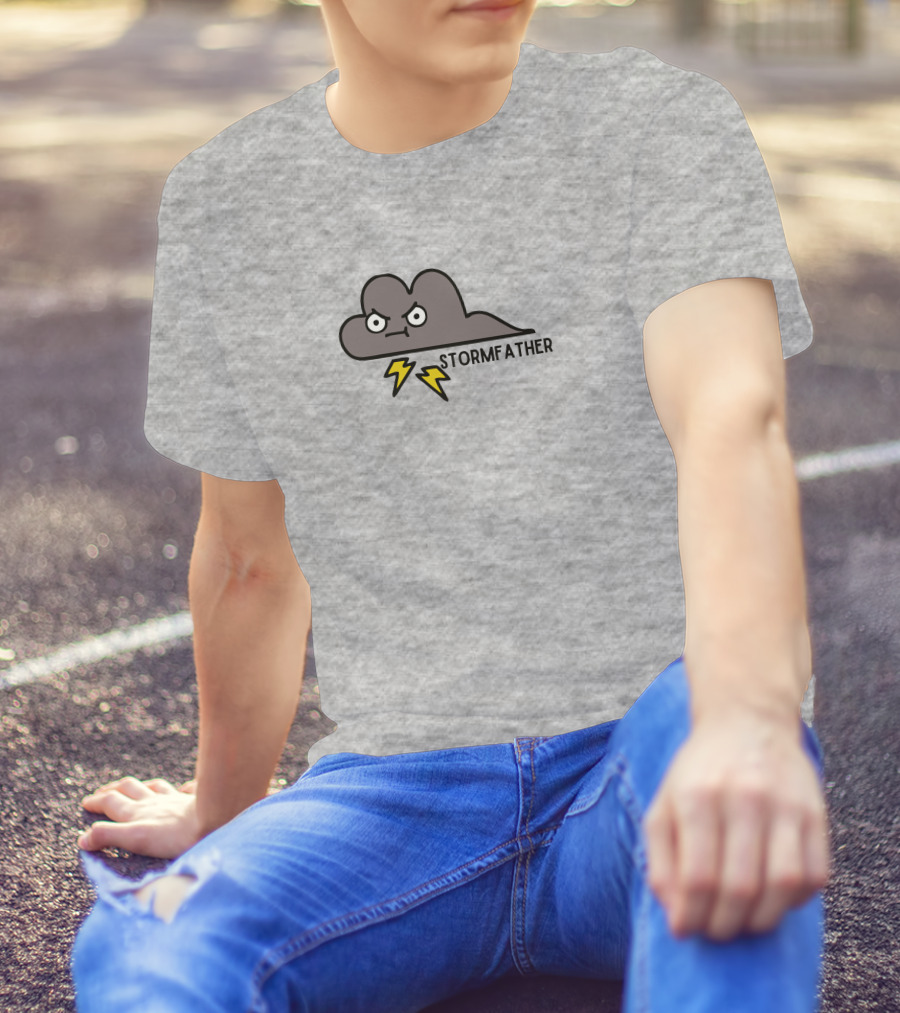 Stormfather Angry Cloud With Lightning Stormlight Archive T-Shirt