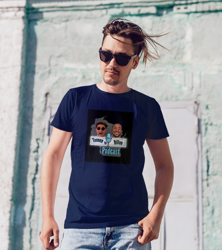 Toonen To Dillon Podcast Aj Dillon Mic T-Shirt