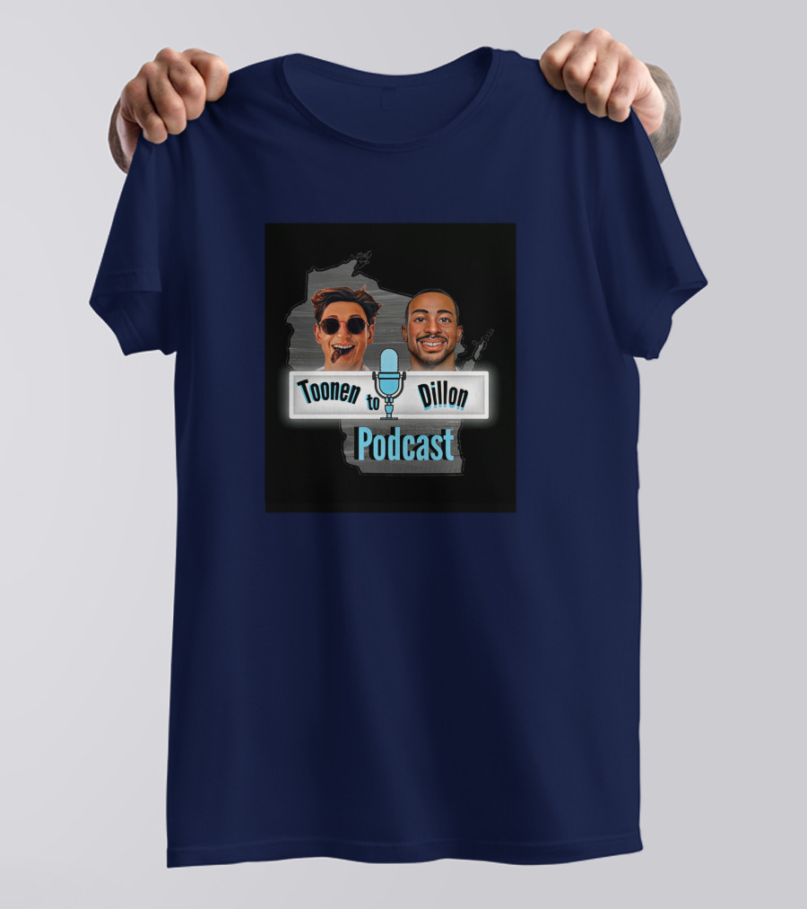 Toonen To Dillon Podcast Aj Dillon Mic T-Shirt