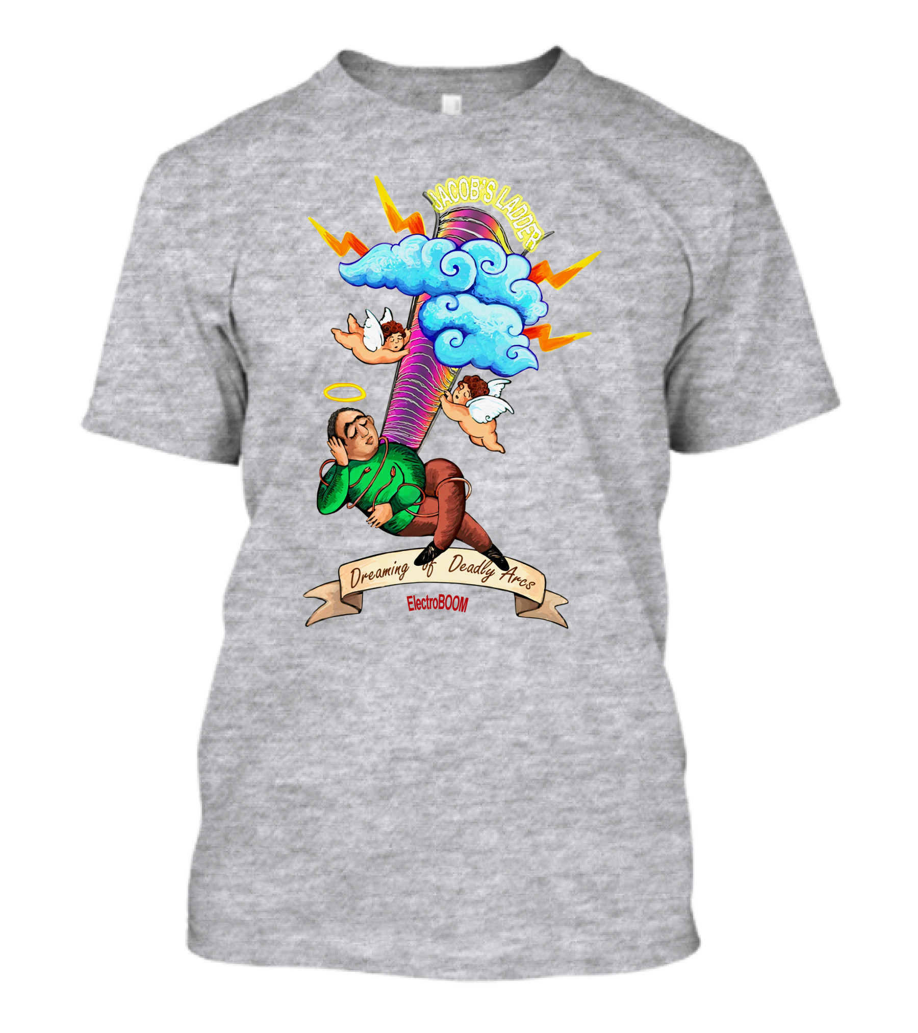 Jacob's Ladder ElectroBOOM Dreaming Of Deadly Arcs T-Shirt