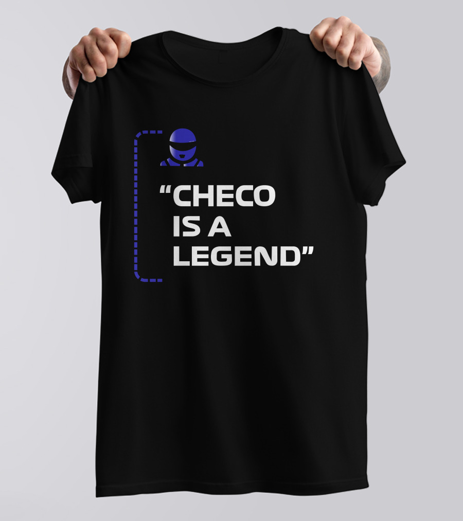 Checo Is A Legend Sergio Pérez Racing Helmet T-Shirt