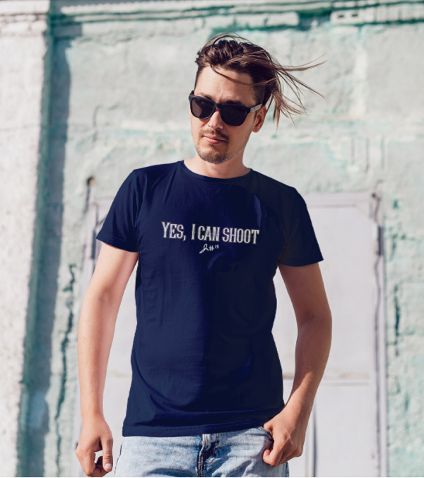 Yes I Can Shoot Jose Alvarado #15 T-Shirt