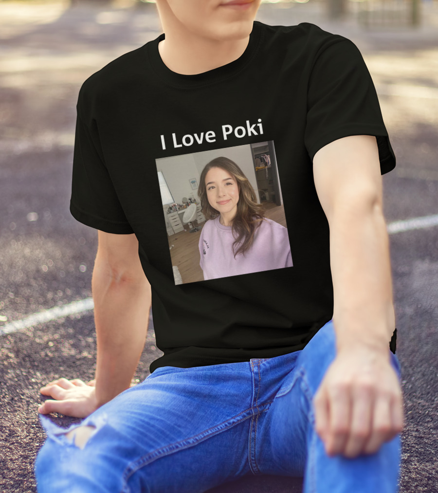 I Love Poki Pokimane T-Shirt