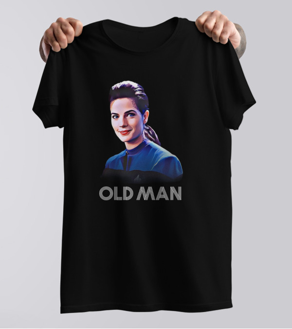 Jadzia Dax Old Man Deep Space Nine Raijuthehyeju T-Shirt