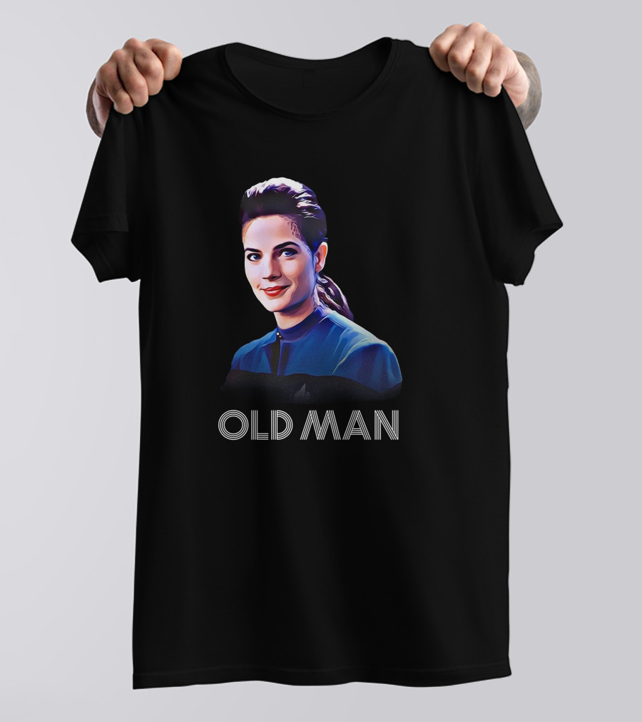 Old Man Jadzia Dax Star Trek Deep Space Nine T-Shirt