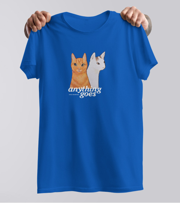 Anything Goes Emma Chamberlain Merch Cats T-Shirt