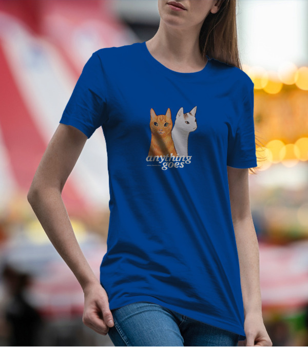 Anything Goes Emma Chamberlain Merch Cats T-Shirt